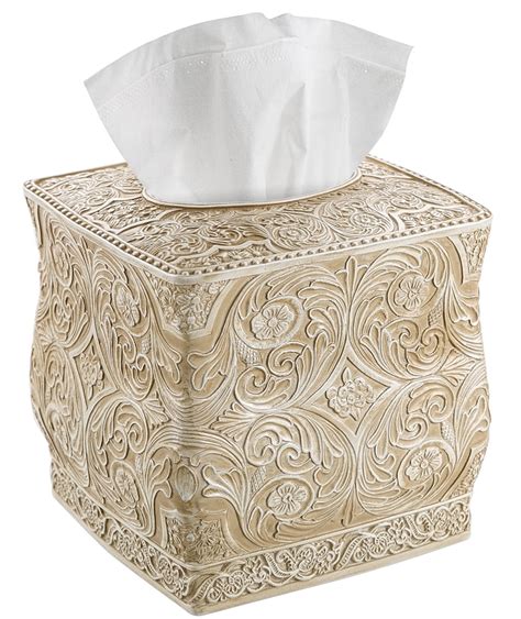 unique square tissue box holder